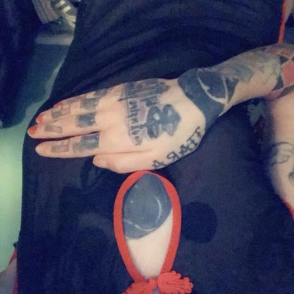 Women's black mesh cheongsam lingerie dress, sz SM - Picture 4 of 4